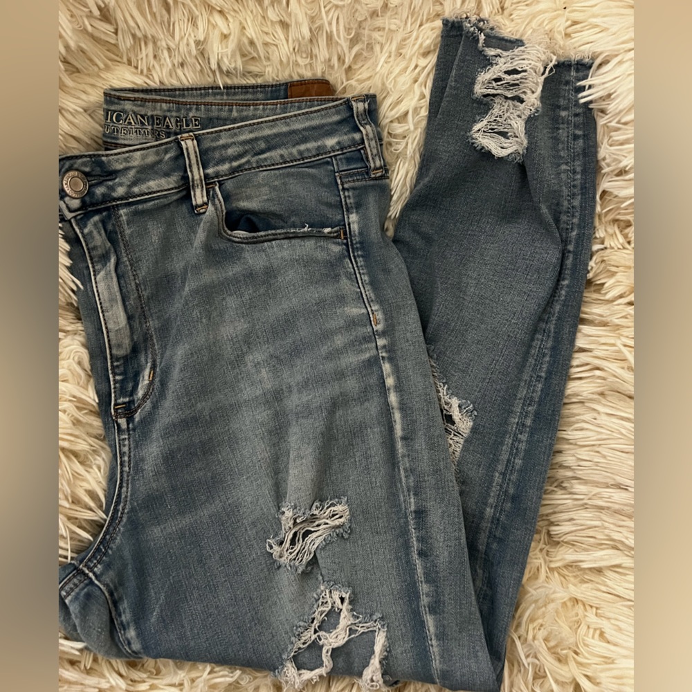 American Eagle skinny jeans 18 short